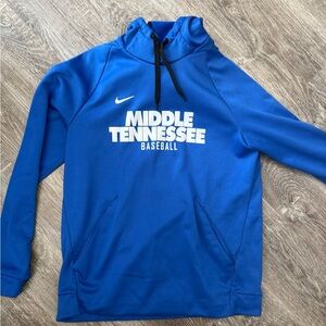 Nike Royal Blue Middle Tennessee Baseball Hoodie